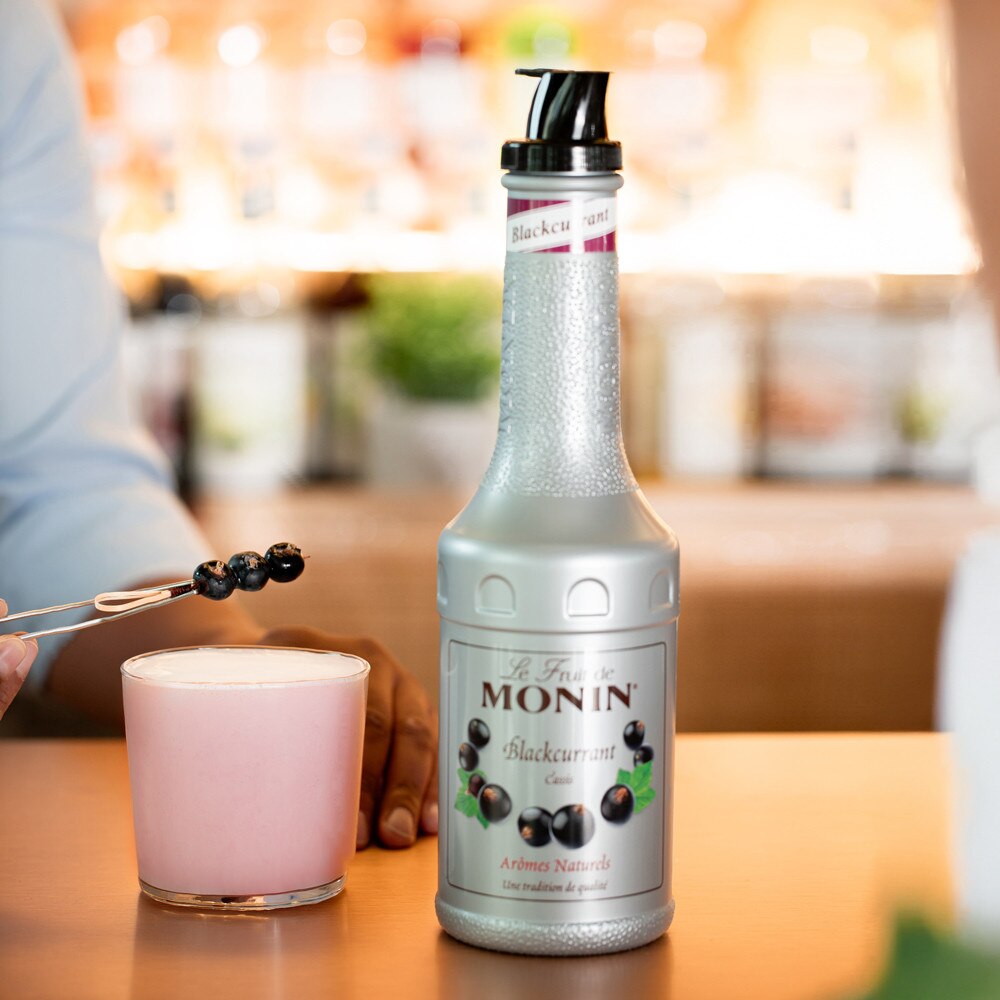 Monin Fruit Mix - Blackcurrant- 1L Plastic
